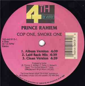 Prince Rahiem - Cop One, Smoke One / Hydraulic