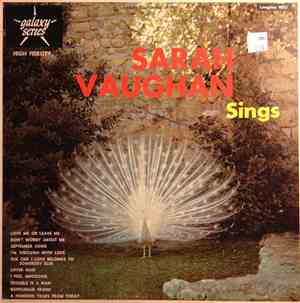 Sarah Vaughan - Sarah Vaughan Sings