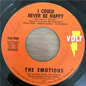 The Emotions - I Could Never Be Happy / I've Fallen In Love