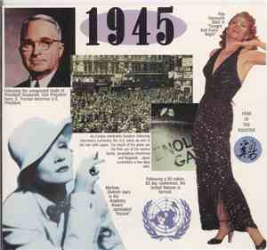 Various - 20 Original Recordings - 1945