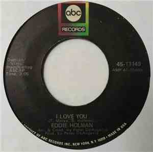 Eddie Holman - I Love You / I Surrender