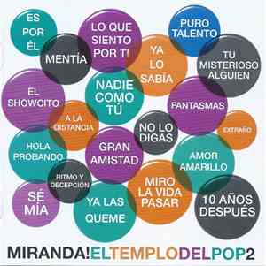 Miranda! - El Templo Del Pop 2
