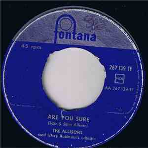The Allisons Med Harry Robinson's Orkester - Are You Sure