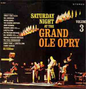 Various - Saturday Night At The Grand Ole Opry Volume 3