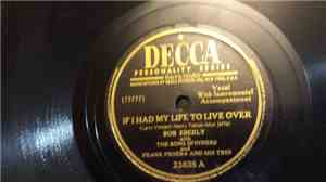 Bob Eberly With The Song Spinners And Frank Froeba And His Trio - If I Had  ...
