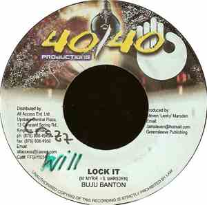 Buju Banton - Lock It