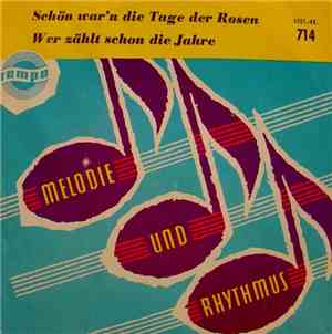 Maureen René und Die Belcantos | Margit Schumann - Schön War'n Die Tage Der ...