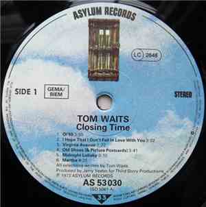 Tom Waits - Closing Time