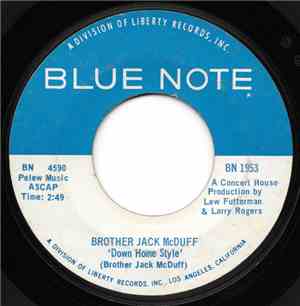 Brother Jack McDuff - Down Home Style / Theme From Electric Surfboard