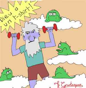J. Grotesque - Dieu A Un T-Shirt