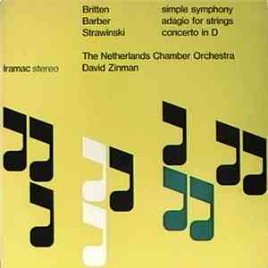 Britten / Barber / Strawinski - The Netherlands Chamber Orchestra, David Zi ...