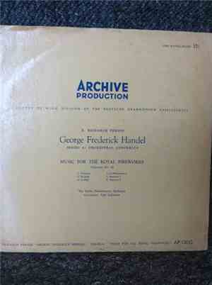George Frederick Handel - Music For The Royal Fireworks Concerto No 6