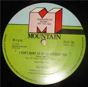 Nazareth  - I Don't Want To Go On Without You