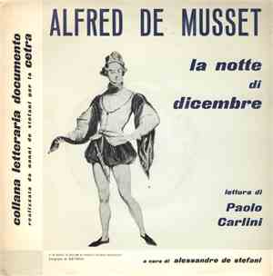 Paolo Carlini  - Alfred De Musset - 