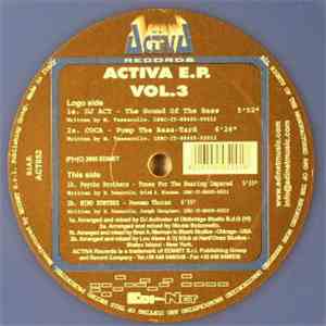 Various - Activa E.P. Vol. 3