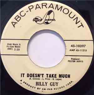 Billy Guy - It Doesn't Take Much / (She's A) Humdinger