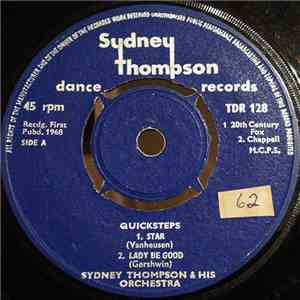 Sydney Thompson & His Orchestra - Quicksteps / Foxtrots