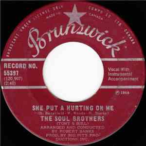 The Soul Brothers - She Put A Hurting On Me / This Thing Called Soul