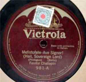 Feodor Chaliapin - Ave Signor! / Vi Ravviso