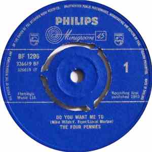 The Four Pennies - Do You Want Me To