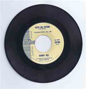 Bobby Vee - Keep On Trying / Keep On Trying