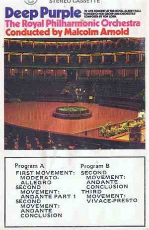 Deep Purple / The Royal Philharmonic Orchestra - Concerto For Group And Orc ...