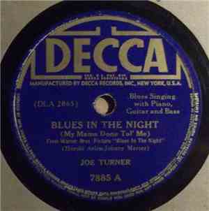 Joe Turner - Blues In The Night / Cry Baby Blues