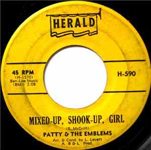 Patty & The Emblems - Mixed-Up, Shook-Up, Girl / Ordinary Guy