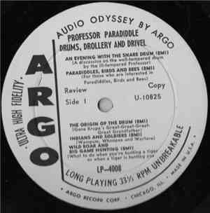 Professor Paradiddle - Drums, Drollery, And Drivel
