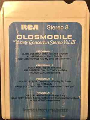 Various - Oldsmobile Variety Concert In Stereo Vol. III