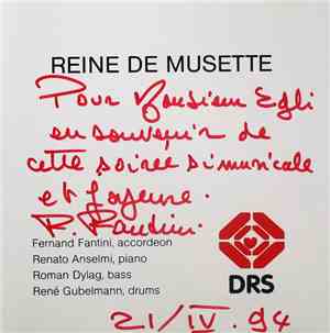 Fernand Fantini, Renato Anselmi, Roman Dylag, René Gubelmann - Reine De Mus ...