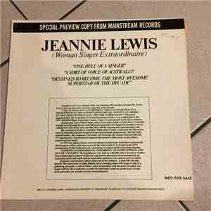 Jeannie Lewis - Looking Backward To Tomorrow