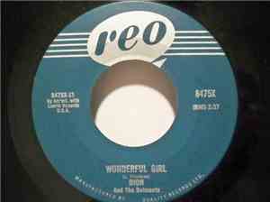 Dion And The Belmonts - Wonderful Girl / When You Wish Upon A Star