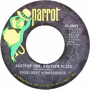 Engelbert Humperdinck - Another Time, Another Place / You're The Window Of  ...