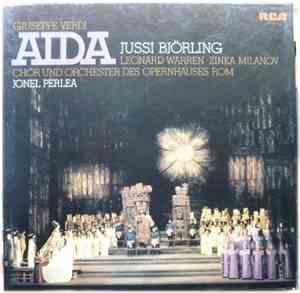Giuseppe Verdi / Orchester Des Opernhauses Rom, Jonel Perlea, Jussi Björlin ...