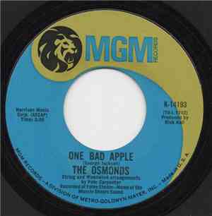 The Osmonds - One Bad Apple / He Ain't Heavy ...He's My Brother