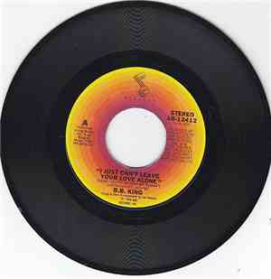 B.B. King - I Just Can't Leave Your Love Alone