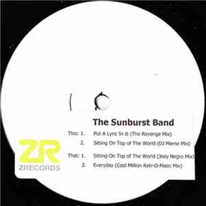 Joey Negro Presents The Sunburst Band - Put A Lyric In It
