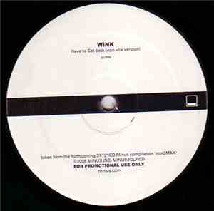 Loco Dice / Wink - Seeing Through Shadows / Have To Get Back
