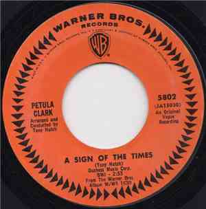 Petula Clark - A Sign Of The Times