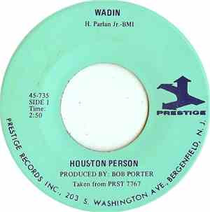 Houston Person - Wadin