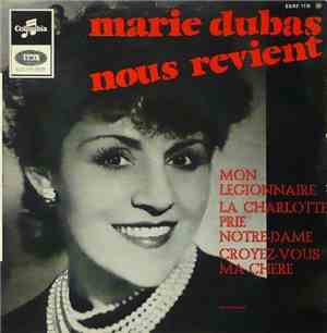Marie Dubas - Marie Dubas Nous Revient