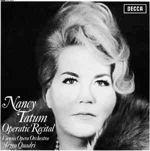 Nancy Tatum, Vienna Opera Orchestra, Argeo Quadri - Operatic Recital