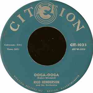 Rico Henderson And His Orchestra - Ooga-Ooga / Mardi Gras Cha
