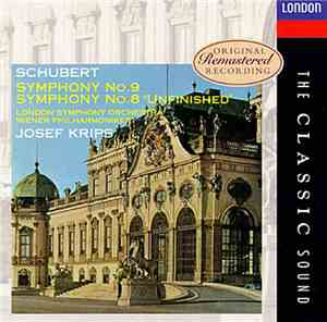 Schubert, London Symphony Orchestra, Wiener Philharmoniker, Josef Krips - S ...