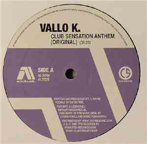 Vallo K. - Club Sensation Anthem