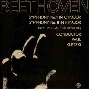 Beethoven, Czech Philharmonic Orchestra Conductor Paul Kletzki - Symphony N ...