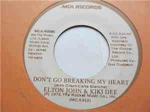 Elton John & Kiki Dee - Don't Go Breaking My Heart