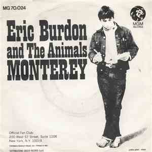 Eric Burdon And The Animals - Monterey