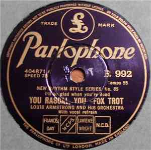 Louis Armstrong And His Orchestra / Jack Purvis And His Orchestra - You Ras ...